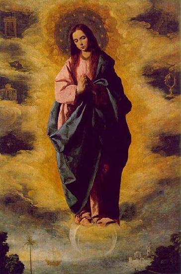 Francisco de Zurbaran Inmaculada Concepcion Norge oil painting art
